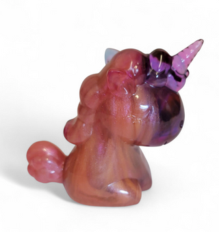 Colourful Resin Unicorn Ornament