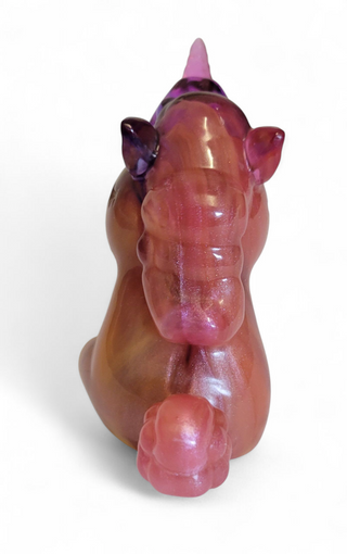 Colourful Resin Unicorn Ornament