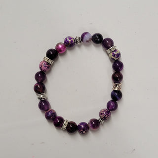 Natural Stone Bead Bracelet