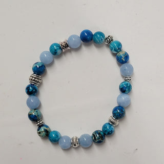 Natural Stone Bead Bracelet