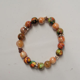 Natural Stone Bead Bracelet