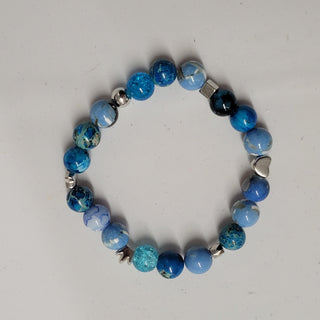 Natural Stone Bead Bracelet