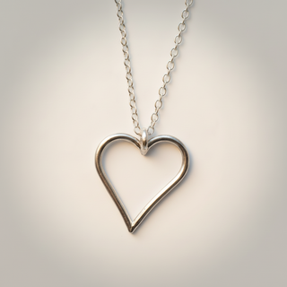 Sterling Silver Heart Necklace