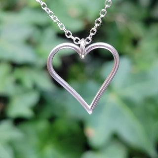 Sterling Silver Heart Necklace