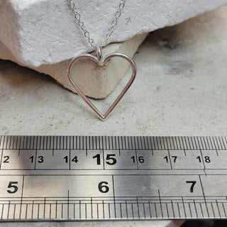 Sterling Silver Heart Necklace
