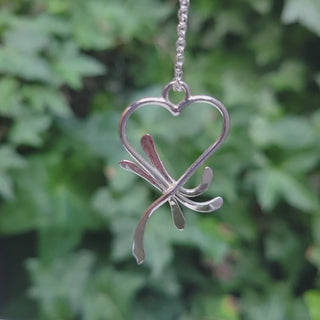 heart with curl embelishments